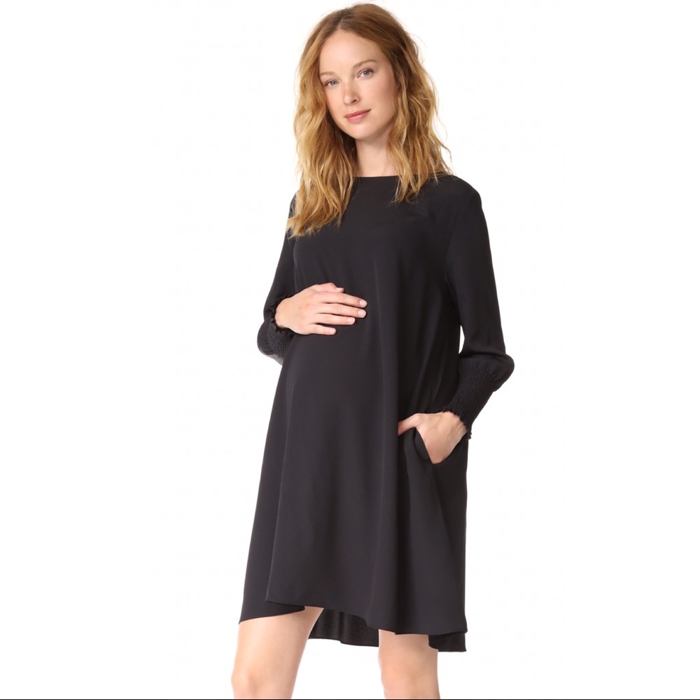 Hatch Ella Smocked  Maternity Dress